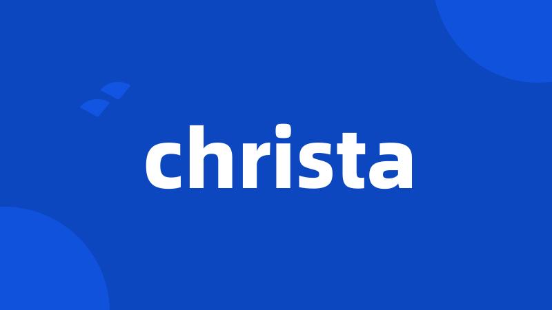 christa