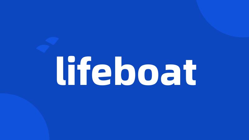 lifeboat