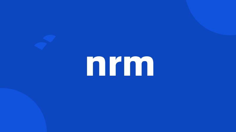 nrm