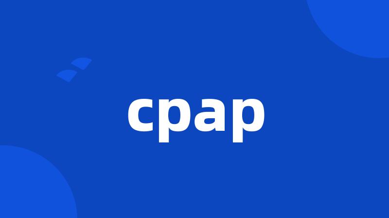 cpap