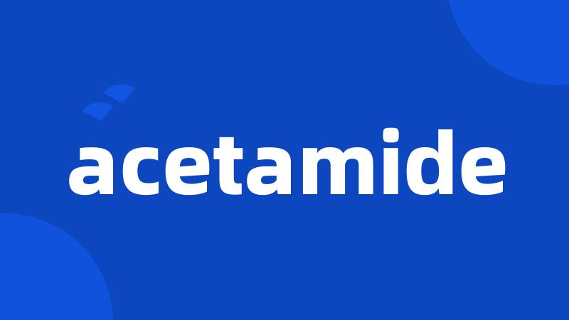 acetamide