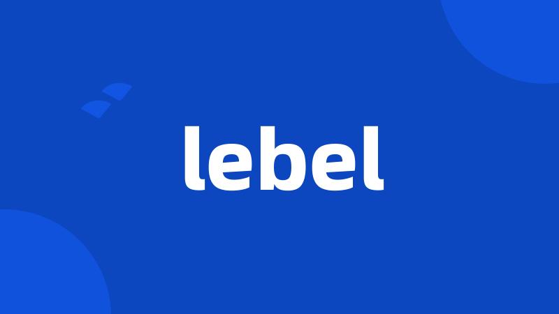 lebel