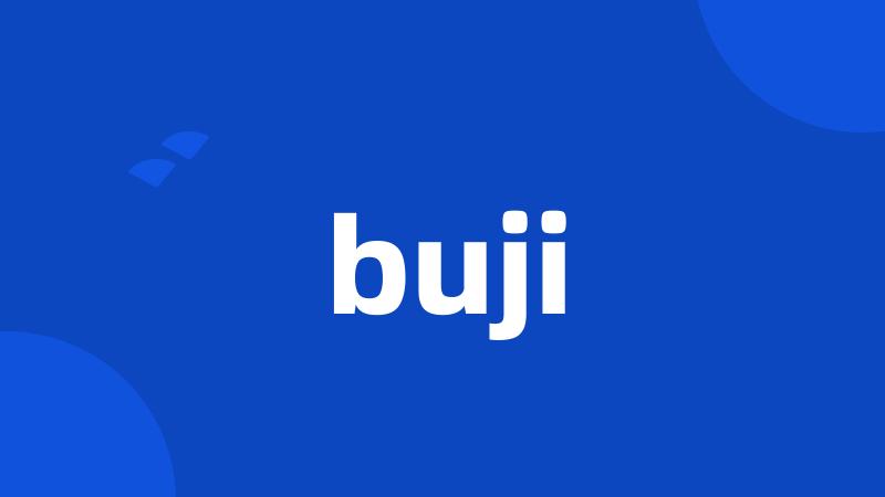 buji