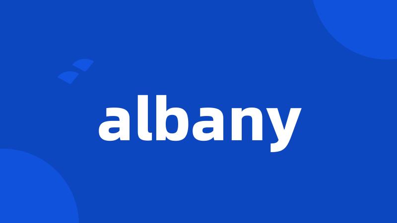 albany