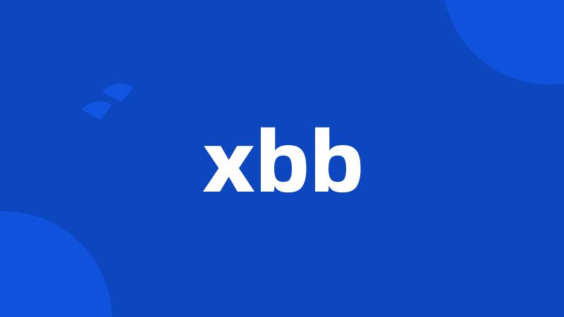 xbb