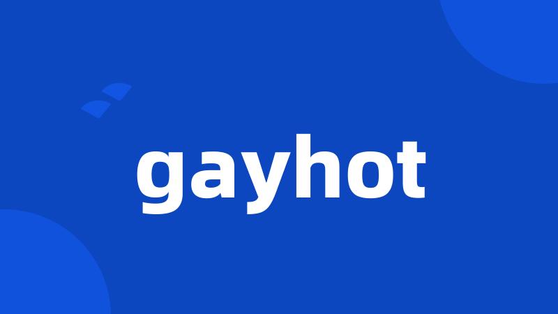 gayhot