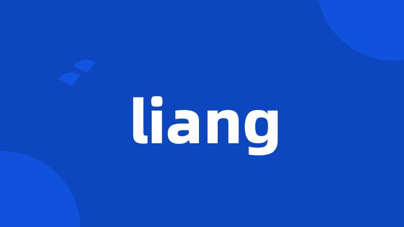 liang