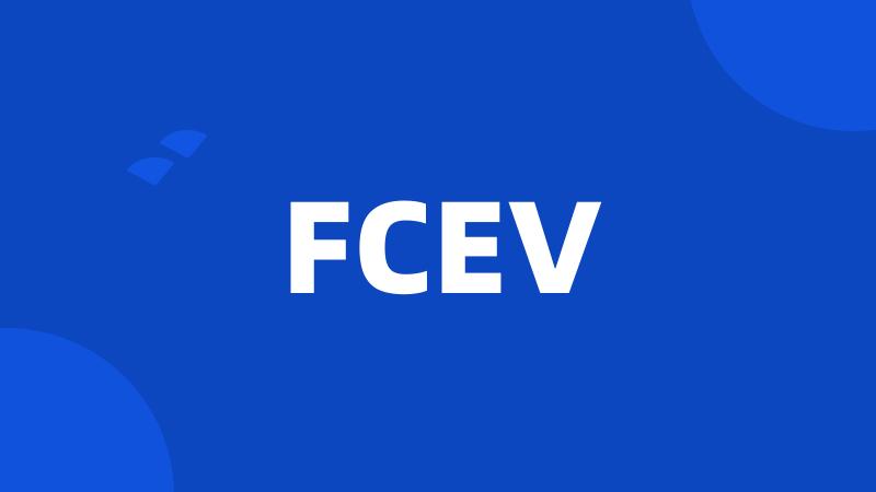 FCEV