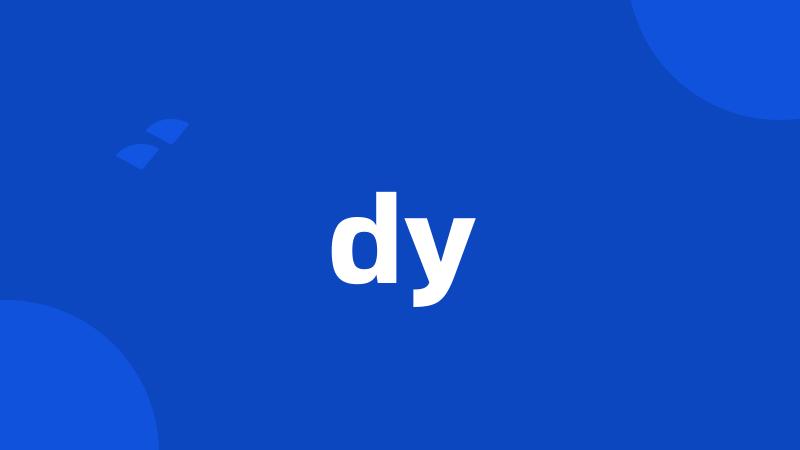 dy