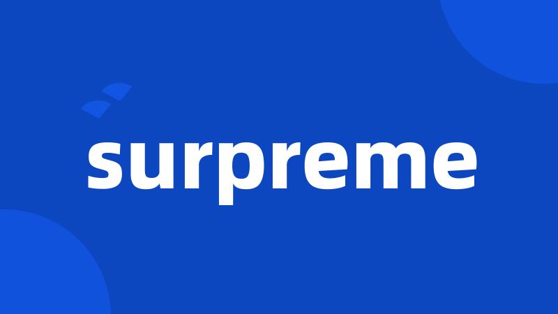 surpreme