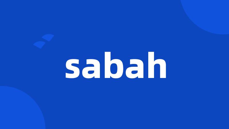 sabah