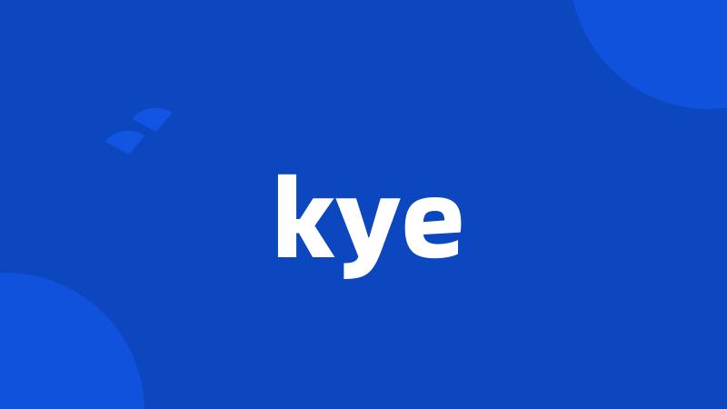 kye