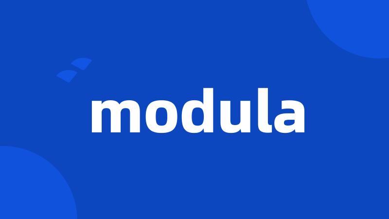 modula