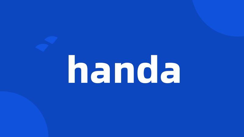 handa