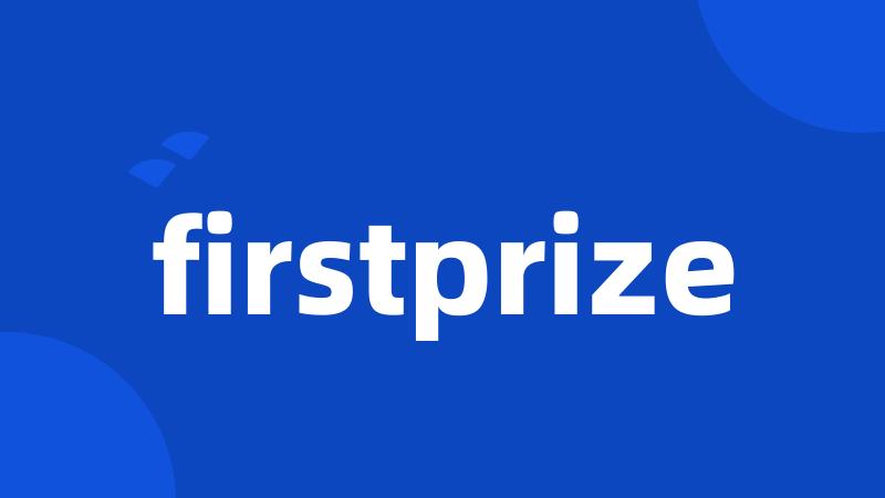 firstprize