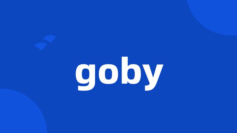 goby