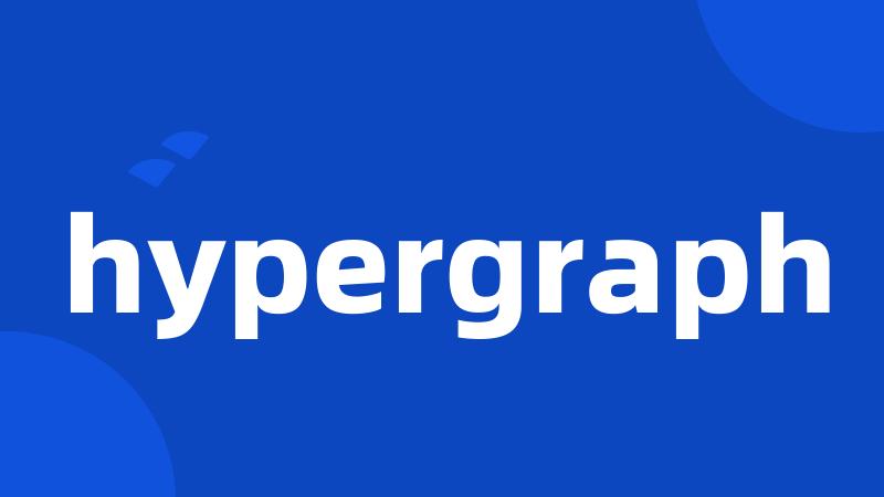 hypergraph