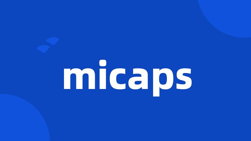 micaps