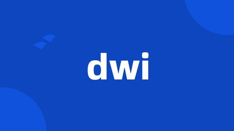 dwi