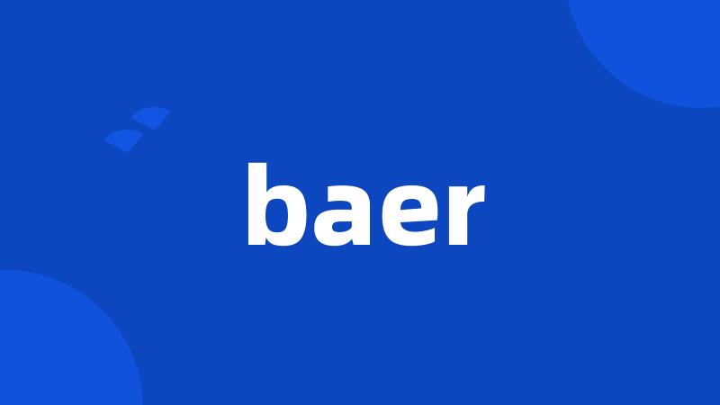 baer