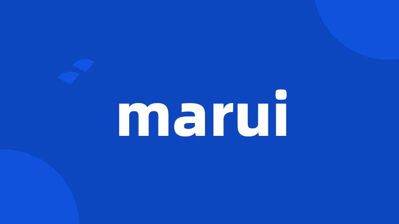 marui