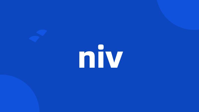 niv