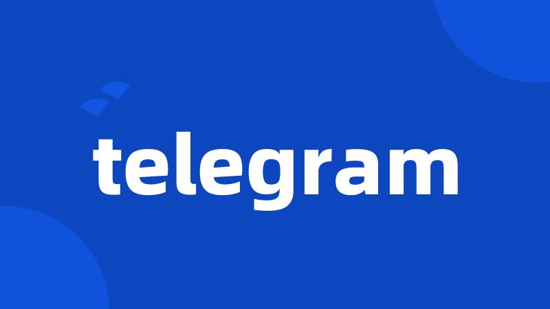 telegram