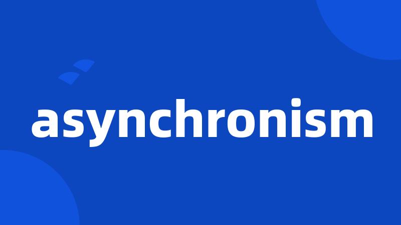 asynchronism