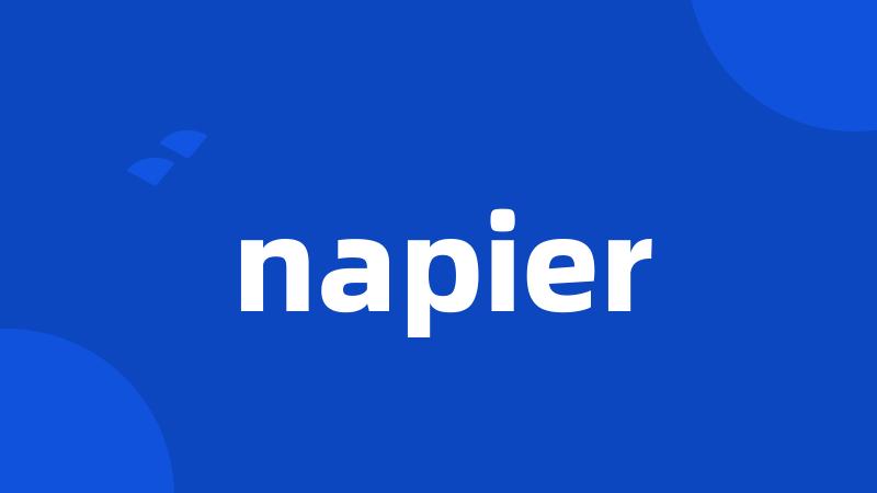 napier