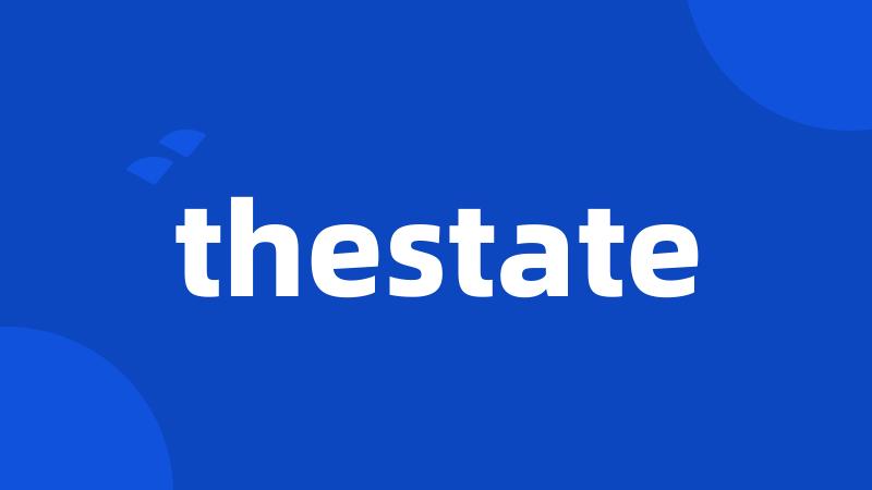 thestate