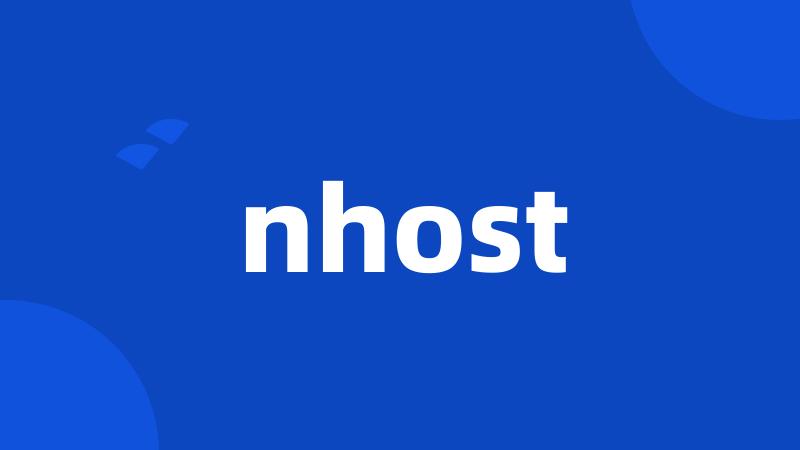 nhost