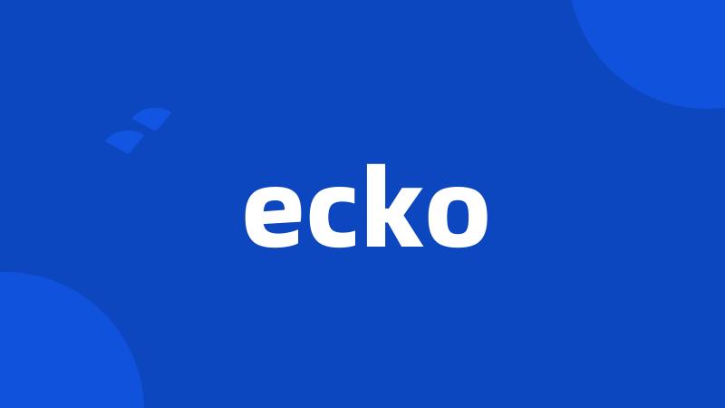 ecko