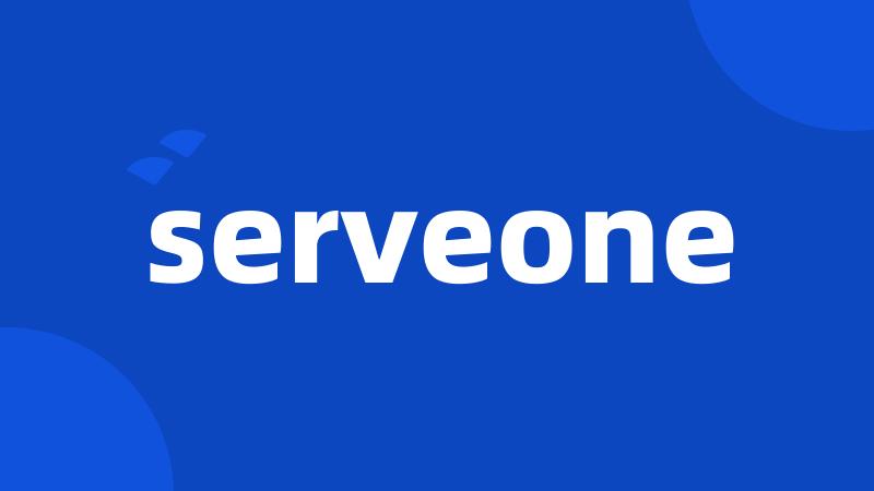 serveone