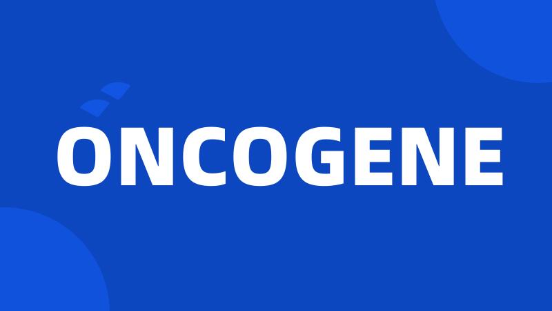 ONCOGENE