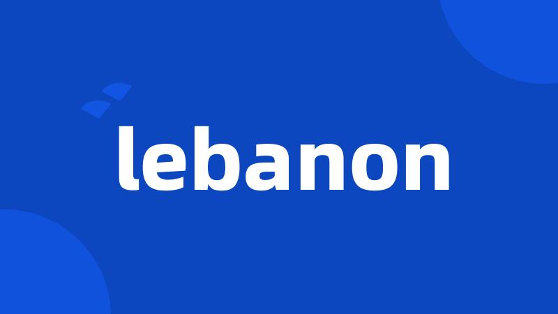 lebanon