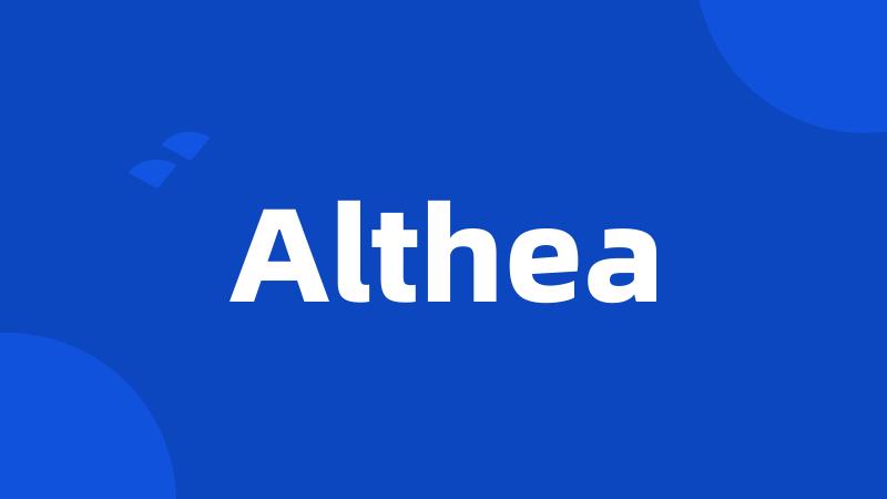 Althea