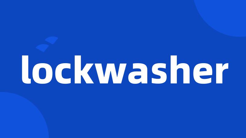 lockwasher