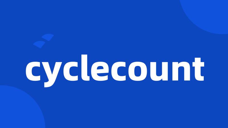 cyclecount