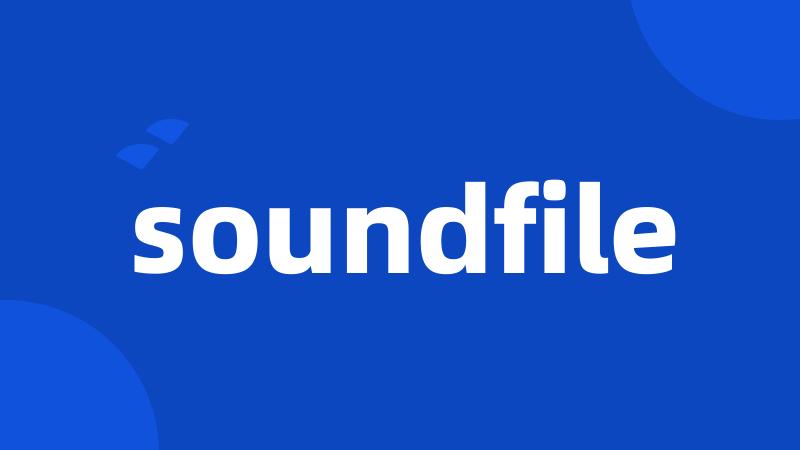 soundfile