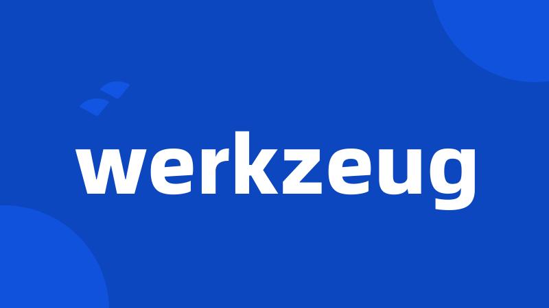 werkzeug