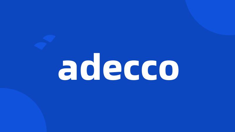 adecco