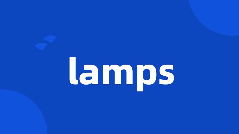 lamps