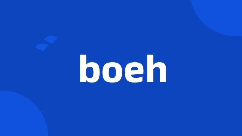 boeh