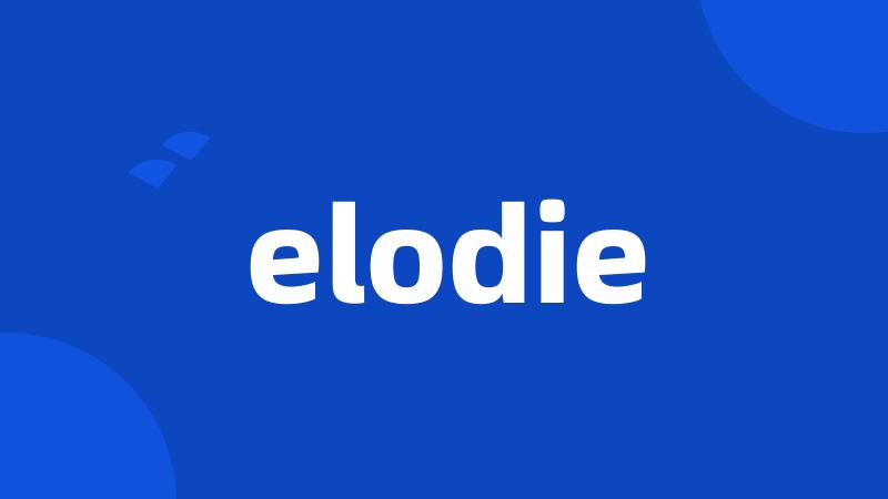 elodie