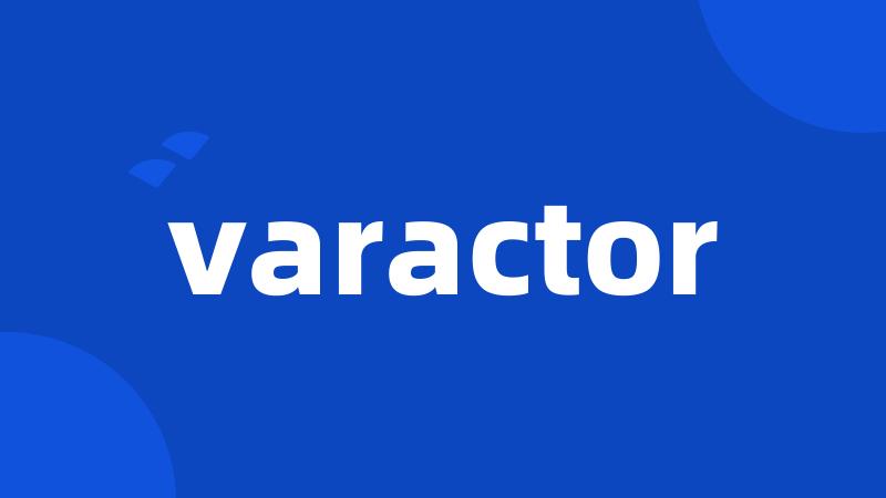 varactor