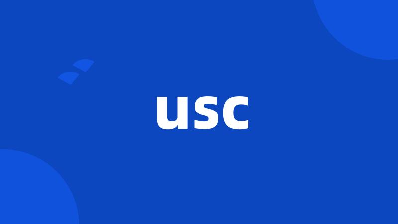 usc