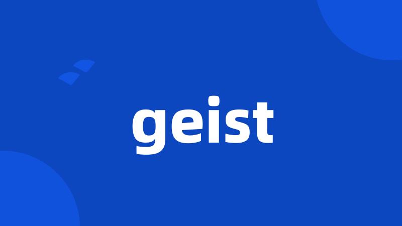 geist