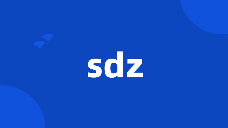 sdz