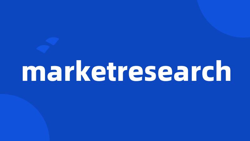 marketresearch