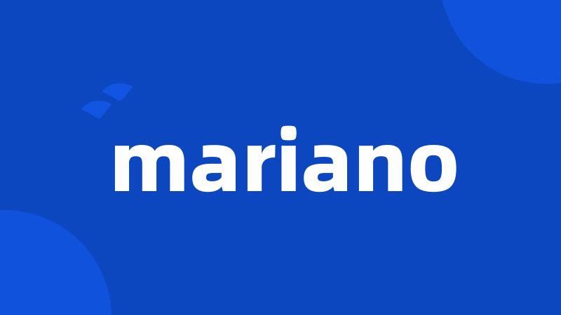 mariano